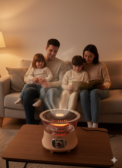 جهاز التدفئة والطهي الذكي لمنزل دافئ ومريح