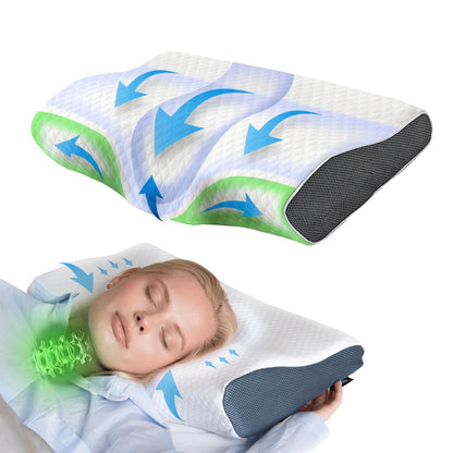 وسادة الرقبة الطبية Derila – نوم هادئ بلا آلام