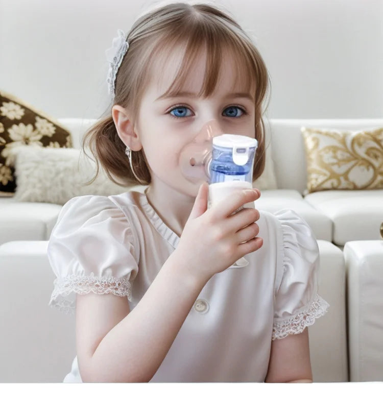 جهاز تبخير منزلي مدمج للعناية بالتنفس للكبار والصغار